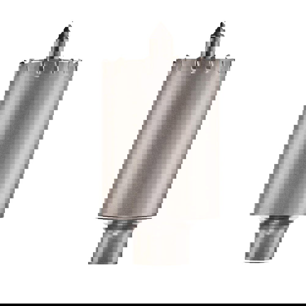 Core Bits; Drill Bit Diameter: 4in ; Maximum Drilling Depth: 2in ; Body Material: Carbide ; Wet/Dry: Dry ; Cutting Edge Style: Toothed ; Body Length: 2in